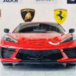 AED 6120/ MONTH - CHEVROLET CORVETTE C8 STINGRAY Z51 3LT - 2021 - GCC - IMMACULATE CONDITION - Thumbnail 3