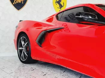AED 6120/ MONTH - CHEVROLET CORVETTE C8 STINGRAY Z51 3LT - 2021 - GCC - IMMACULATE CONDITION