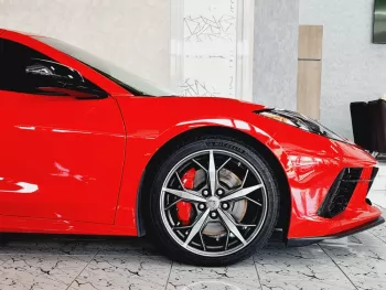 AED 6120/ MONTH - CHEVROLET CORVETTE C8 STINGRAY Z51 3LT - 2021 - GCC - IMMACULATE CONDITION