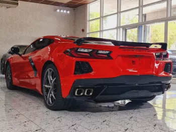 AED 6120/ MONTH - CHEVROLET CORVETTE C8 STINGRAY Z51 3LT - 2021 - GCC - IMMACULATE CONDITION