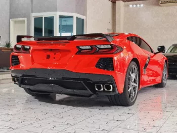 AED 6120/ MONTH - CHEVROLET CORVETTE C8 STINGRAY Z51 3LT - 2021 - GCC - IMMACULATE CONDITION