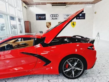 AED 6120/ MONTH - CHEVROLET CORVETTE C8 STINGRAY Z51 3LT - 2021 - GCC - IMMACULATE CONDITION