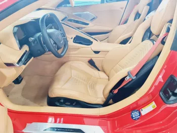 AED 6120/ MONTH - CHEVROLET CORVETTE C8 STINGRAY Z51 3LT - 2021 - GCC - IMMACULATE CONDITION
