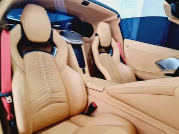 AED 6120/ MONTH - CHEVROLET CORVETTE C8 STINGRAY Z51 3LT - 2021 - GCC - IMMACULATE CONDITION
