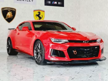 AED 2590/ MONTH - CHEVROLET CAMARO ZL1 6.2L SUPERCHARGED - 2017 - GCC - IMMACULATE CONDITION
