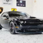 AED 3820/MONTH-DODGE CHALLENGER HELLCAT - 2018-GCC-FULLY LOADED-UNDER WARRANTY-IMMACULATE CONDITION - Thumbnail 2