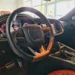 AED 3820/MONTH-DODGE CHALLENGER HELLCAT - 2018-GCC-FULLY LOADED-UNDER WARRANTY-IMMACULATE CONDITION - Thumbnail 10