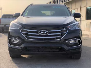 HYUNDAI SANTAFE SUV 3.3L 6CY PETROL 2018 BLACK