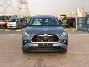 New Toyota HIGHLANDER 2022 V4 2.5 HYBRID GLE 4WD Blue
