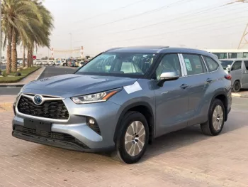 New Toyota HIGHLANDER 2022 V4 2.5 HYBRID GLE 4WD Blue