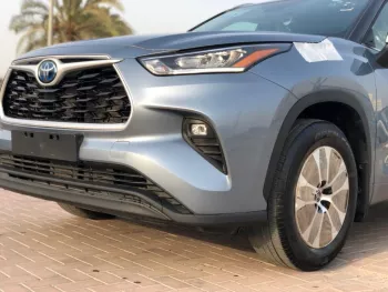 New Toyota HIGHLANDER 2022 V4 2.5 HYBRID GLE 4WD Blue