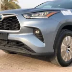 New Toyota HIGHLANDER 2022 V4 2.5 HYBRID GLE 4WD Blue - Thumbnail 7