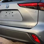 New Toyota HIGHLANDER 2022 V4 2.5 HYBRID GLE 4WD Blue - Thumbnail 8