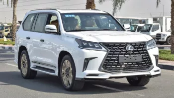 LEXUS LX570 2021 8Cyl BLACK EDITTION White Color