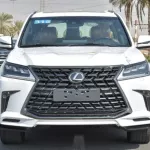 LEXUS LX570 2021 8Cyl BLACK EDITTION White Color - Thumbnail 2