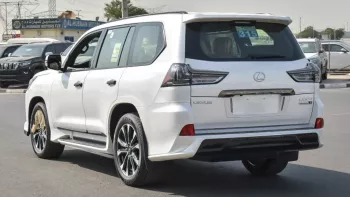 LEXUS LX570 2021 8Cyl BLACK EDITTION White Color