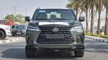 LEXUS LX570 2021 8Cyl BLACK EDITION Olive green color