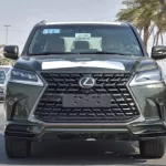 LEXUS LX570 2021 8Cyl BLACK EDITION Olive green color - Thumbnail 2