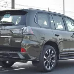LEXUS LX570 2021 8Cyl BLACK EDITION Olive green color - Thumbnail 7