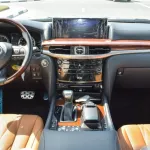 LEXUS LX570 2021 8Cyl BLACK EDITION Olive green color - Thumbnail 18
