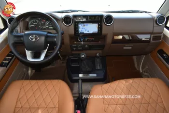 2022 MODEL TOYOTA LAND CRUISER 79 DOUBLE CAB PICKUP 6X6 V8 4.5L TURBO DIESEL MANUAL TRANSMISSION – 70th ANNIVERSARY EDITION