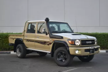 2022 MODEL TOYOTA LAND CRUISER 79 DOUBLE CAB PICKUP V8 4.5L TURBO DIESEL 4WD MANUAL TRANSMISSION – 70th ANNIVERSARY EDITION