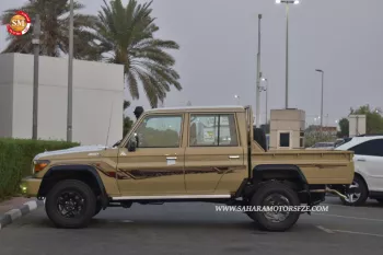 2022 MODEL TOYOTA LAND CRUISER 79 DOUBLE CAB PICKUP V8 4.5L TURBO DIESEL 4WD MANUAL TRANSMISSION – 70th ANNIVERSARY EDITION