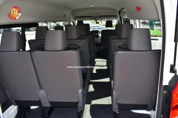 2023 MODEL TOYOTA HIACE HIGH ROOF DX 2.8L DIESEL 13 SEATER MANUAL TRANSMISSION