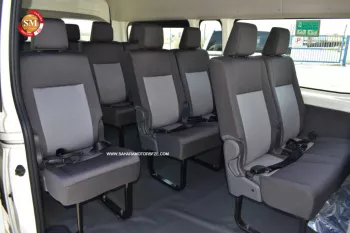 2023 MODEL TOYOTA HIACE HIGH ROOF DX 2.8L DIESEL 13 SEATER MANUAL TRANSMISSION