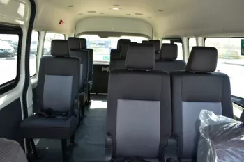 2023 MODEL TOYOTA HIACE HIGH ROOF DX 2.8L DIESEL 13 SEATER MANUAL TRANSMISSION