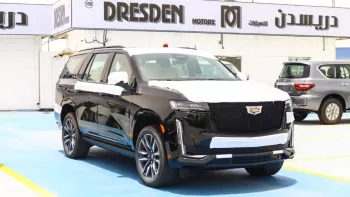 Cadillac Escalade 600 Sport Platinum Black Inside Beige 2022