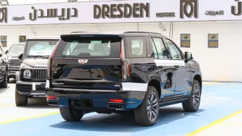 Cadillac Escalade 600 Sport Platinum Black Inside Beige 2022