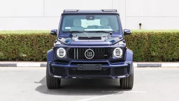 Mercedes G800 Brabus Blue Inside Grey 2021