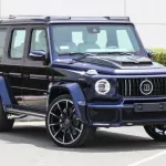 Mercedes G800 Brabus Blue Inside Grey 2021 - Thumbnail 2
