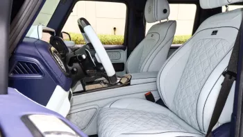 Mercedes G800 Brabus Blue Inside Grey 2021