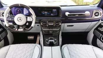 Mercedes G800 Brabus Blue Inside Grey 2021