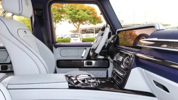 Mercedes G800 Brabus Blue Inside Grey 2021