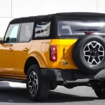 Ford Bronco Outer Bank Soft Top 4Cylinder 4Doors Yellow Inside Tan Blk 2022 - Thumbnail 7