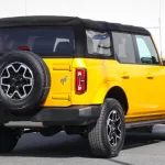 Ford Bronco Outer Bank Soft Top 4Cylinder 4Doors Yellow Inside Tan Blk 2022 - Thumbnail 9