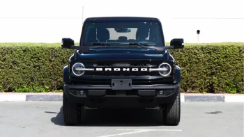 Ford Bronco Outer Bank Soft Top V6 4Doors Black Inside Tan 2022