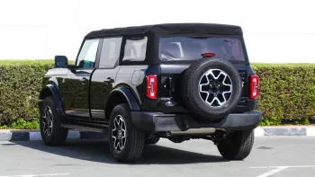 Ford Bronco Outer Bank Soft Top V6 4Doors Black Inside Tan 2022