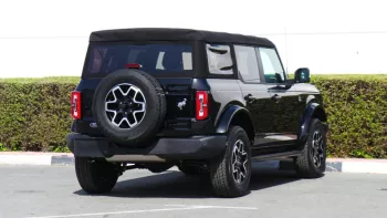 Ford Bronco Outer Bank Soft Top V6 4Doors Black Inside Tan 2022