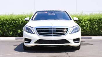Mercedes Benz S550 Outside White Inside Beige 2017 (113000 KM)