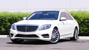Mercedes Benz S550 Outside White Inside Beige 2017 (113000 KM)