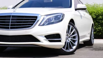 Mercedes Benz S550 Outside White Inside Beige 2017 (113000 KM)
