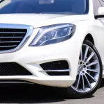 Mercedes Benz S550 Outside White Inside Beige 2017 (113000 KM) - Thumbnail 4