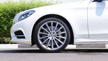 Mercedes Benz S550 Outside White Inside Beige 2017 (113000 KM)