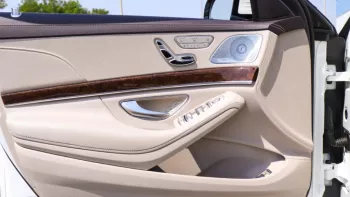 Mercedes Benz S550 Outside White Inside Beige 2017 (113000 KM)