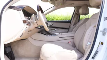 Mercedes Benz S550 Outside White Inside Beige 2017 (113000 KM)