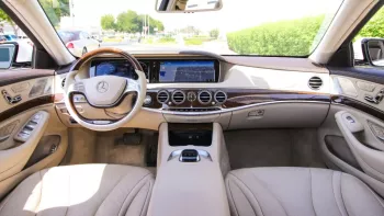 Mercedes Benz S550 Outside White Inside Beige 2017 (113000 KM)